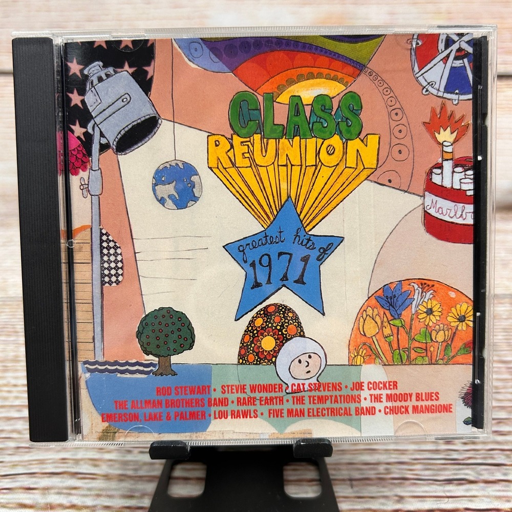 Class Reunion '71 Greatest Hits of 1971 CD Rebound Records Rod Stewart